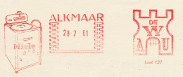 Meter Card Netherlands 1961 Washing Machine - Miele - Alkmaar - Ohne Zuordnung