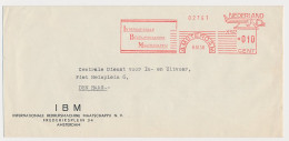 Meter Cover Netherlands 1950 IBM - International Business Machine Society - Unclassified