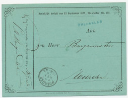 Naamstempel Breukelen 1879 - Brieven En Documenten