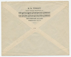 Firma Envelop The Royal Mail Steam Packet Comp. - Rotterdam 1924 - Non Classés