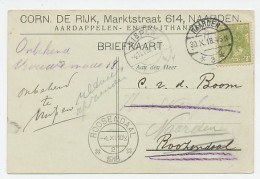 Naarden - Roosendaal - Nispen 1918 - Zwerfpost - Ohne Zuordnung