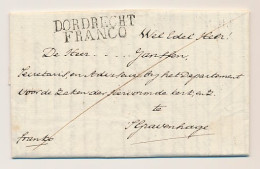Zwijndrecht - DORDRECHT FRANCO - S Gravenhage 1816 - ...-1852 Prephilately