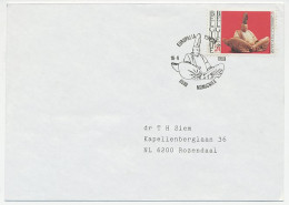 Cover / Postmark Belgium 1989 Cultus Festival Europa - Japan - Autres & Non Classés