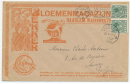 Firma Envelop Haarlem 1939 - Bloemenmagazijn / Fleurop - Non Classés