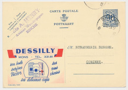Publibel - Postal Stationery Belgium 1951 Coffee - Dessilly - Other & Unclassified