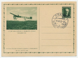 Postal Stationery Czechoslovakia 1932 Airplane - Airplanes