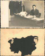 Foto  Berufe Männer Uniform Am Schreibtisch 1932 Privatfoto - Unclassified