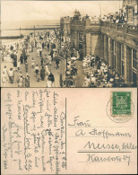Ansichtskarte Borkum Promenade - Morgenmusik 1924 - Borkum