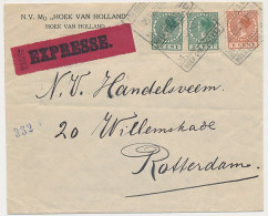 Spoorweg Expresse Poststuk Hoek Van Holland - Rotterdam 1932 - Ohne Zuordnung