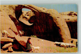 39739205 - Navajo Schaeferin Schafe Ziegen - Autres & Non Classés