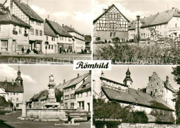 73753116 Roemhild Viehmarktplatz Hans Beimler Platz Karl Marx Platz Schloss Glue - Other & Unclassified