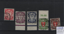 Danzig Michel Kat.Nr. Gest 246/250 - Used