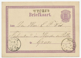 Naamstempel Wychen 1872 - Brieven En Documenten