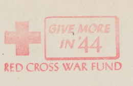 Meter Cover ( Only Front ) USA 1944 Red Cross War Fund - Rotes Kreuz