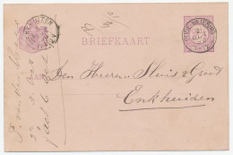 Kleinrondstempel Oude Wetering 1890 - Unclassified