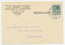 Firma Briefkaart Tegelen 1933 - IJzergieterij - Unclassified