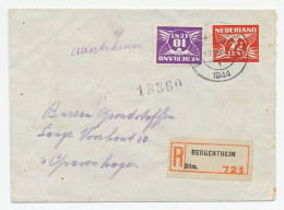 Em. Duif Aangetekend Bergentheim - Den Haag 1944 - Non Classificati