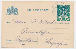 Briefkaart G. 163 II Westkapelle - Vlissingen 1922 - Postwaardestukken