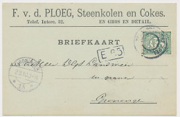 Firma Briefkaart Veendam 1910 - Steenkolen - Cokes  - Unclassified