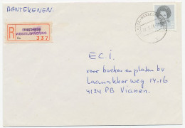 Em. Beatrix Aangetekend Enschede 1986 - Overstempeld Strookje - Non Classés