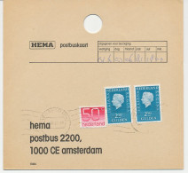 Em. Juliana HEMA Postbuskaart Amsterdam 1981 - Ohne Zuordnung