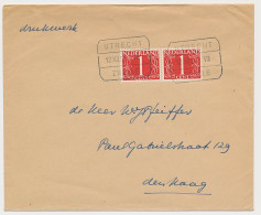 Treinblokstempel : Utrecht - Zwolle VIII 1951 - Unclassified