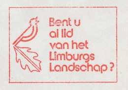 Meter Cover Netherlands 1986 Bird - Other & Unclassified