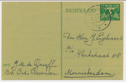Briefkaart G. 277 C Oud Vossemeer - Monnickendam 1945 - Entiers Postaux
