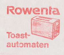 Meter Top Cut Germany 1980 Toaster - Bread - Rowenta - Alimentation