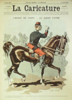 La Caricature 1885 N°289 Esprit De Corps Balthazar Manqué Caran D'Ache Gino Wolf Par Luque - Tijdschriften - Voor 1900