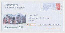 Postal Stationery / PAP France 2004 Windmill - Templeuve - Moulins