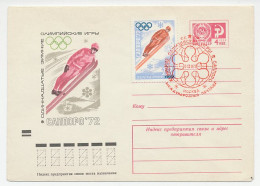 Postal Stationery Soviet Union 1972 Winter Olympic Games Sapporo 1972 - Ski Jumping - Other & Unclassified