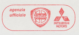Meter Cut Switzerland 1986 Car - Lancia - Mitsubishi Motors - Auto's