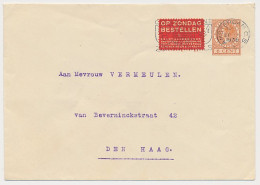 Op Zondag Bestellen - Amsterdam - Den Haag 1936 - Storia Postale