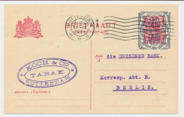 Briefkaart G. 161 Rotterdam - Berlijn Duitsland 1921 - Ganzsachen