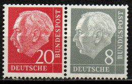 Bund 1960 - Zusammendruck Mi.Nr. W23 Y - Postfrisch MNH - Zusammendrucke