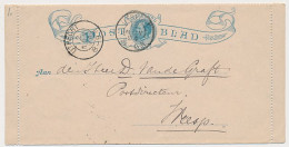 Postblad G. 1 Utrecht - Weesp 1894 - Postal Stationery