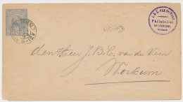 Envelop Workum 1894 - Philatelist - Unclassified