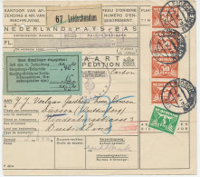 Em. Duif Expresse Pakketkaart Leidschendam - Duitsland 1943 - Non Classés