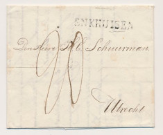 ENKHUISEN - Utrecht 1827 - ...-1852 Prephilately