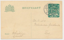 Briefkaart G. 169 I IJmuiden - Tiel 1921 - Postwaardestukken