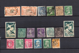 France  19 Perforés - Used Stamps