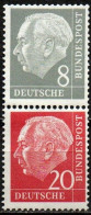 Bund 1960 - Zusammendruck Mi.Nr. S49 Y - Postfrisch MNH - Zusammendrucke