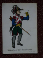 CP Infanterie De Ligne Française (1792) Pellerin Epinal, TBE - Uniforms