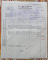 92 BOULOGNS SUR SEINE 51 SAINTE MENEHOULD  Ets DEMOLIN  Pour Garage Chardeville  WW2 - Auto's