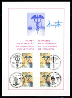 BE   1937   ---   Feuillet  --  Anniversaire Chanbre De Commerce De Verviers  --  Obl  1er Jour - 1971-1980