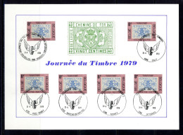 BE   1929   ---   Feuillet  --  Journée Du Timbre  --  Obl  1er Jour - 1971-1980