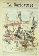 La Caricature 1885 N°291 Plaisirs D'été Robida Caran D'Ache Trock - Riviste - Ante 1900