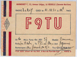 Ad9051 - FRANCE - RADIO FREQUENCY CARD   - 1950 - Radio
