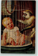 39281805 - Green Monkey Vertauschte Rollen Sign. A. Weczerzick Paul Heckscher Imp. 380 - Singes